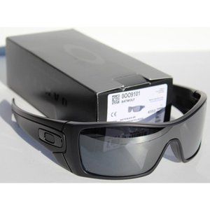 OAKLEY Batwolf POLARIZED Sunglasses Matte Black Ink/Black Iridium NEW OO9101-35
